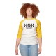 Vintage Diamonds Yellow Raglan